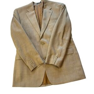 Ralph Lauren Mens Beige Dillard's Blazer - Distinguished Style, Modern Fit 43L‎